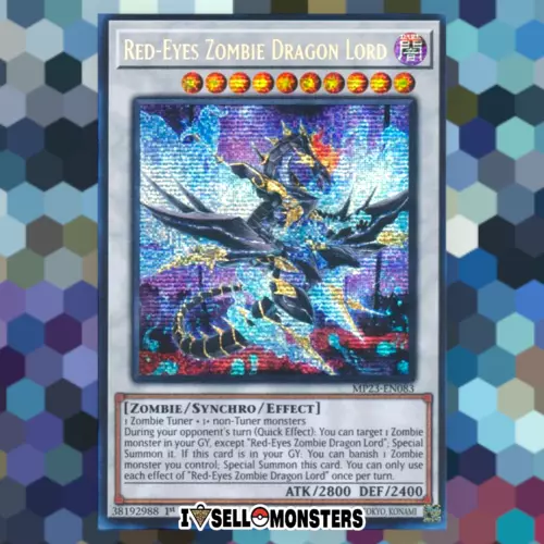 Red-Eyes Zombie Dragon Lord
