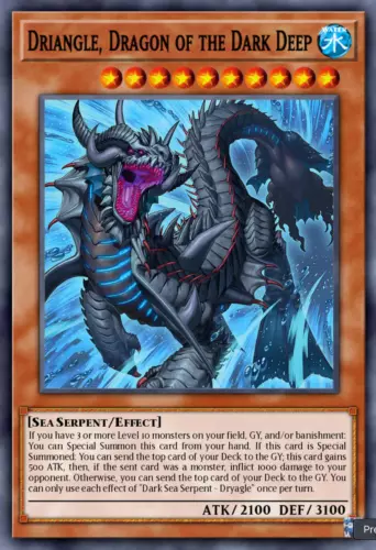 Driangle, Dragon of the Dark Deep