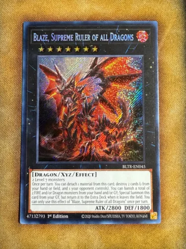 Blaze, Supreme Ruler of all Dragons