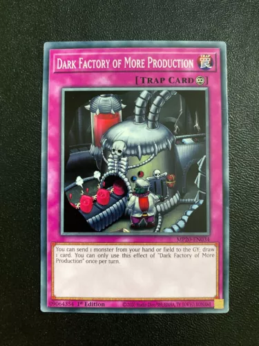 Dark Factory of More Production