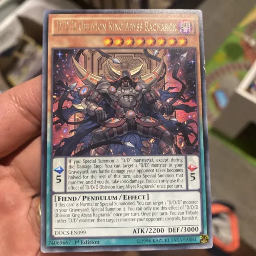 D/D/D Oblivion King Abyss Ragnarok