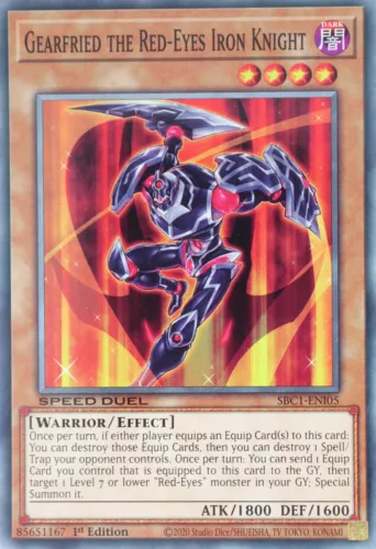 Gearfried the Red-Eyes Iron Knight