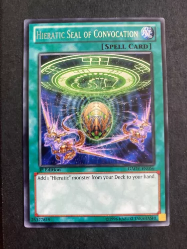 Hieratic Seal of Convocation