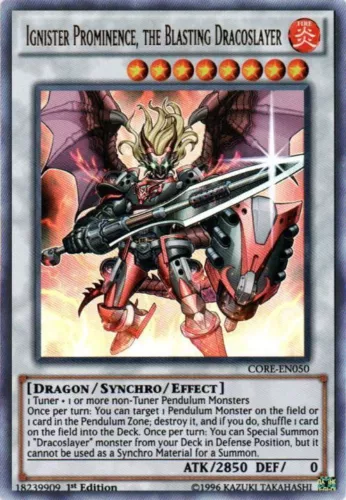 Ignister Prominence, the Blasting Dracoslayer