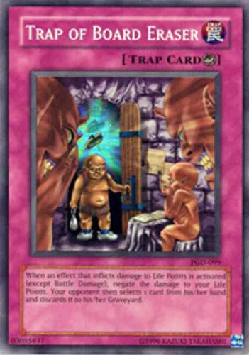 Trap of Board Eraser