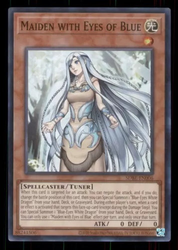 Maiden with Eyes of Blue