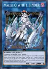 Maliss White Binder