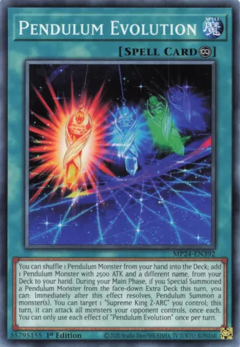 Pendulum Evolution