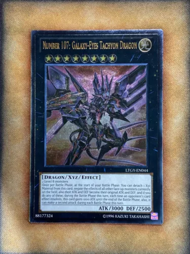 Number 107: Galaxy-Eyes Tachyon Dragon