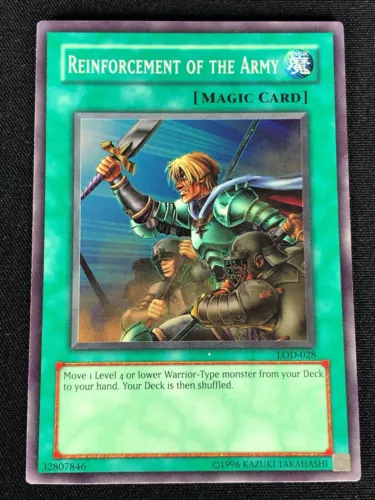 Reinforcement of the Army