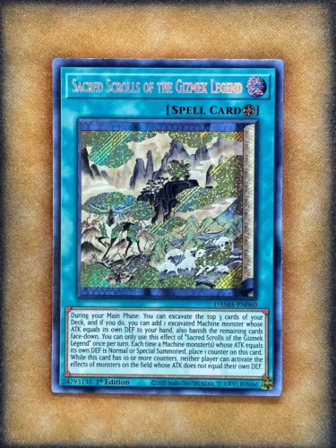 Sacred Scrolls of the Gizmek Legend