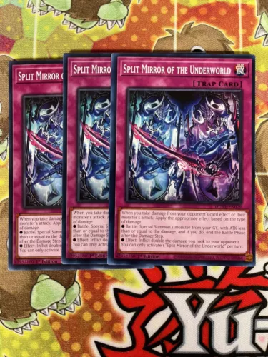 Split Mirror of the Underworld
