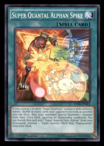 Super Quantal Alphan Spike
