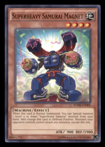 Superheavy Samurai Magnet