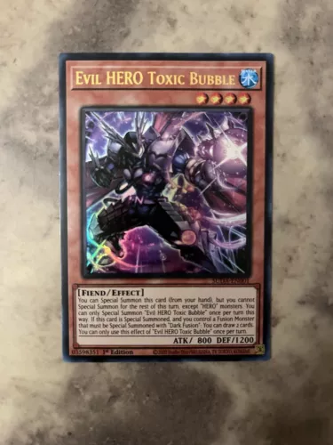 Evil HERO Toxic Bubble