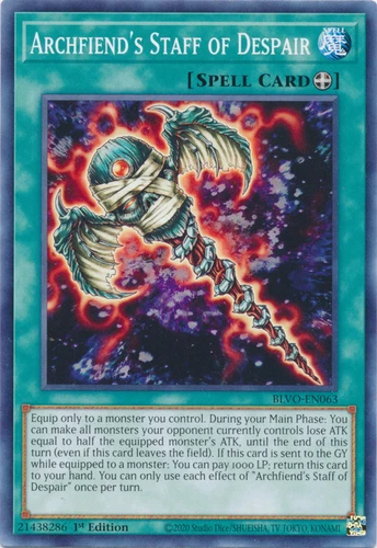 Archfiend's Staff of Despair