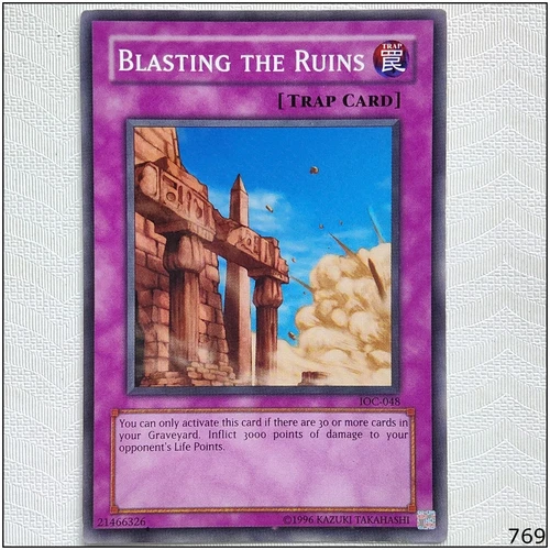 Blasting the Ruins