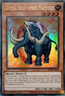 Crystal Beast Amber Mammoth