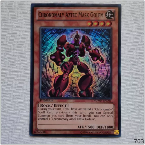 Chronomaly Aztec Mask Golem