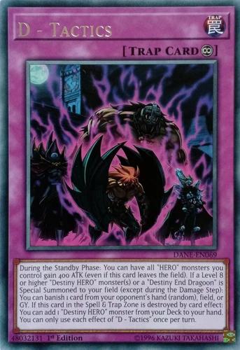 D - Tactics