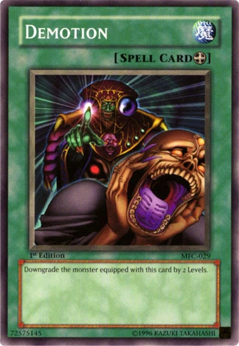 Demotion