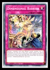 Dimensional Barrier