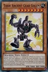 Toon Ancient Gear Golem