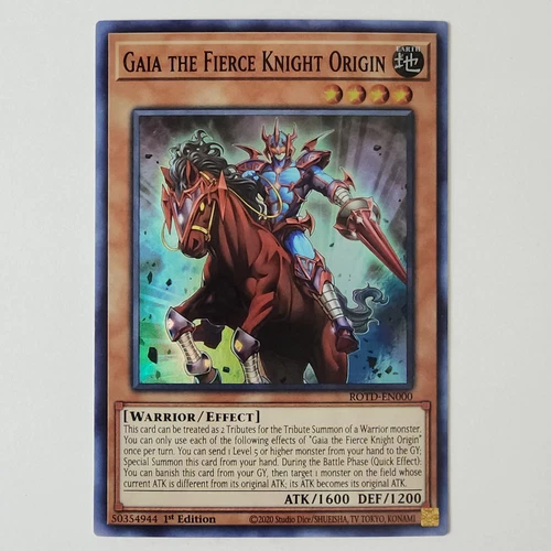 Gaia the Fierce Knight Origin
