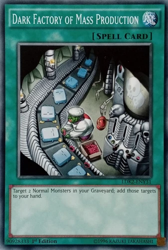 Dark Factory of Mass Production