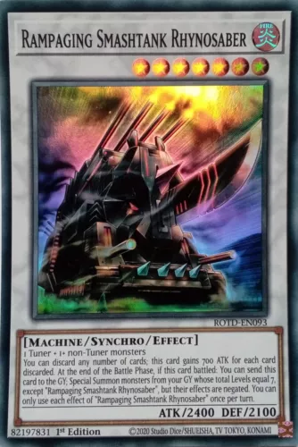 Rampaging Smashtank Rhynosaber