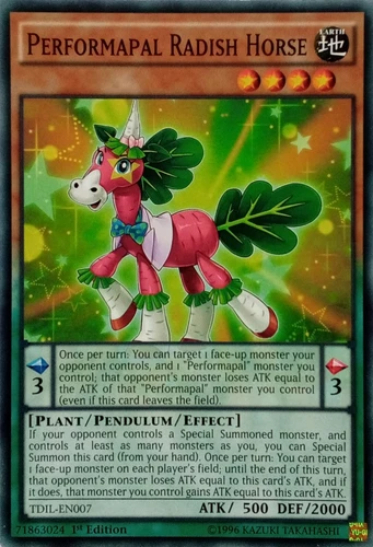 Performapal Radish Horse