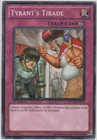 Tyrant's Tirade
