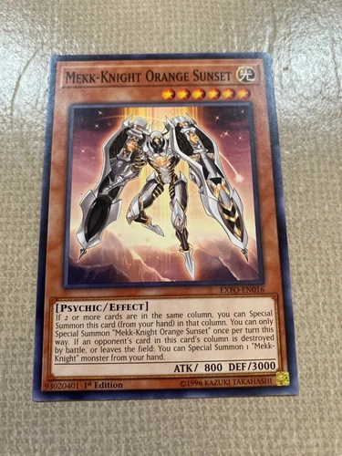 Mekk-Knight Orange Sunset