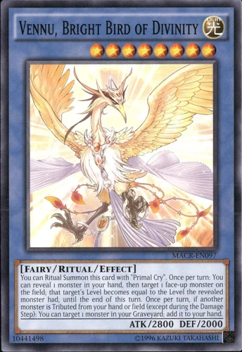 Vennu, Bright Bird of Divinity