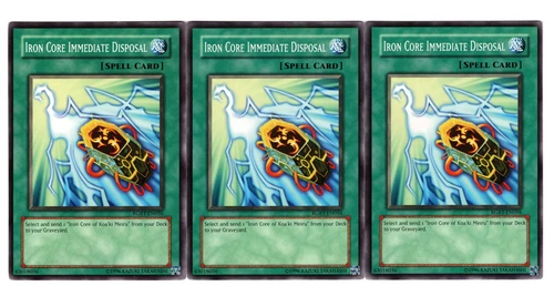 Iron Core Immediate Disposal