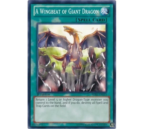 A Wingbeat of Giant Dragon