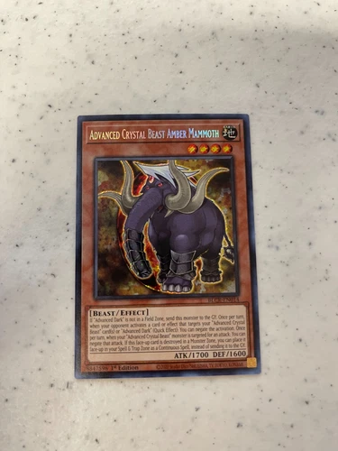 Crystal Beast Amber Mammoth