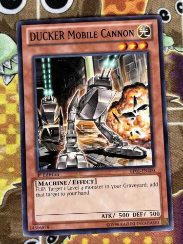 DUCKER Mobile Cannon