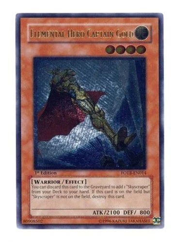 Elemental Hero Captain Gold