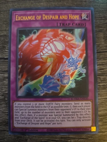 Exchange of Despair and Hope