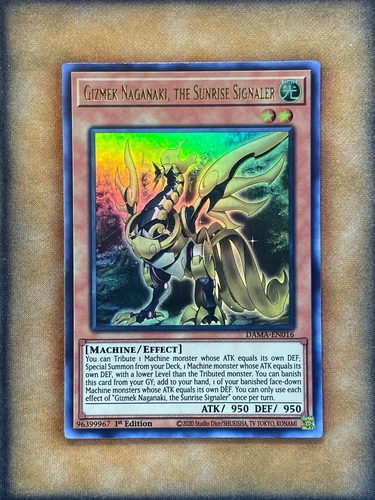Gizmek Naganaki, the Sunrise Signaler