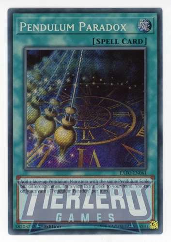 Pendulum Paradox