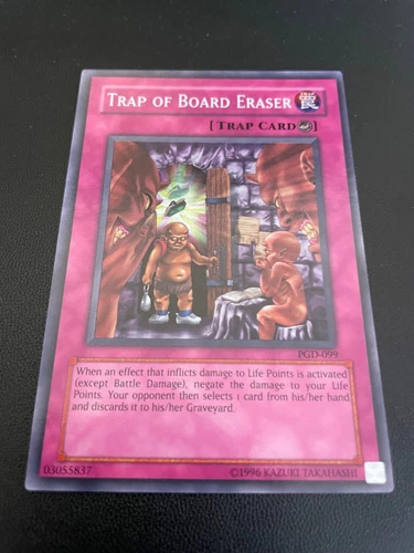 Trap of Board Eraser